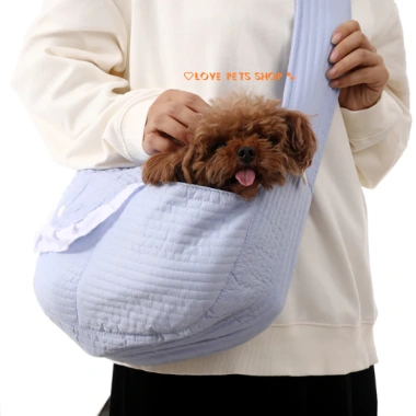 Túi Vận Chuyển Chó Mèo Đeo Chéo Canvas Cao Cấp - Giá Ưu Đãi 128k Love Pets Shop 3