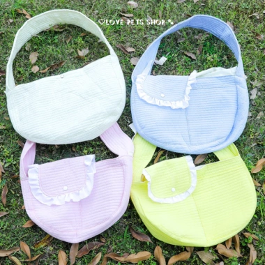 Túi Vận Chuyển Chó Mèo Đeo Chéo Canvas Cao Cấp - Giá Ưu Đãi 128k Love Pets Shop 7