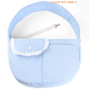 Túi Vận Chuyển Chó Mèo Đeo Chéo Canvas Cao Cấp - Giá Ưu Đãi 128k Love Pets Shop 10