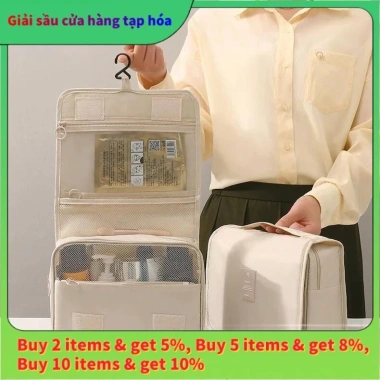 Túi Vệ Sinh Du Lịch Chống Thấm – Ngăn Khô Ướt Tách Rời, Dung Lượng, Giá 54.900₫