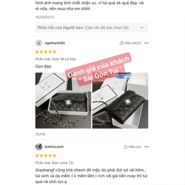 Túi ví mini nhiều ngăn đựng thẻ dây xích đeo chéo Quảng Châu - Tiện lợi, chỉ 99.000₫ 4