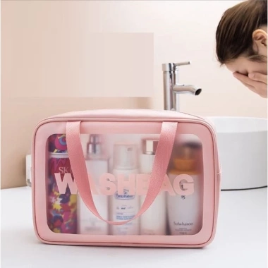 Túi WASHBAG cao cấp chống thấm nước - Đựng mỹ phẩm, trang điểm du lịch, giảm còn 32k 6