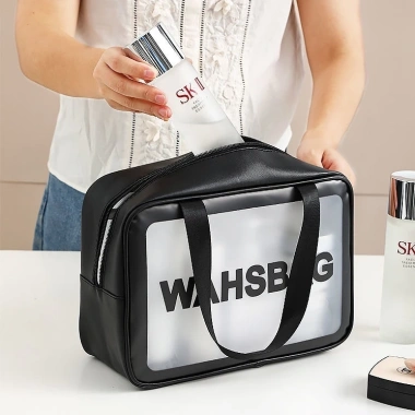 Túi Washbag Du lịch Trong Suốt Chống Thấm Nước - Đựng Mỹ Phẩm Sang Trọng Tiện Dụng 34.900 VND 3 Túi Washbag Du lịch Trong Suốt Chống Thấm Nước - Đựng Mỹ Phẩm Sang Trọng Tiện Dụng 34.900 VND 3