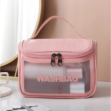 Túi Washbag Hộp Nắp Khóa Đựng Mỹ Phẩm Du Lịch Tiện Lợi - Giá 48.900 VND 3