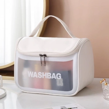 Túi Washbag Hộp Nắp Khóa Đựng Mỹ Phẩm Du Lịch Tiện Lợi - Giá 48.900 VND 5