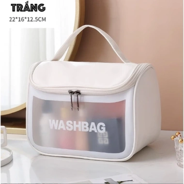 Túi Washbag Hộp Nắp Khóa Đựng Mỹ Phẩm Du Lịch Tiện Lợi - Giá 48.900 VND 6