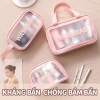 Túi Washbag PVC Trong Suốt Du Lịch - Chống Nước, Chống Ẩm, Tay Cầm Siêu Tiện Lợi, Giá 87.360 VND