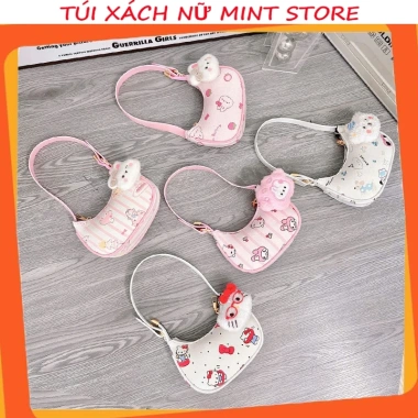 Túi xách bé gái mini vải mềm in hình dễ thương Giá ưu đãi 57.000₫ hot trend PK 979