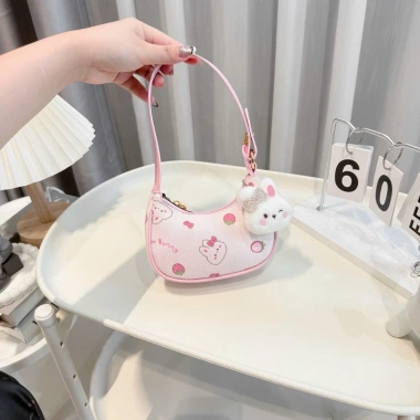 Túi xách bé gái mini vải mềm in hình dễ thương Giá ưu đãi 57.000₫ hot trend PK 979