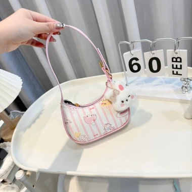 Túi xách bé gái mini vải mềm in hình dễ thương Giá ưu đãi 57.000₫ hot trend PK 979