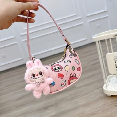 Túi xách bé gái mini vải mềm in hình dễ thương Giá ưu đãi 57.000₫ hot trend PK 979