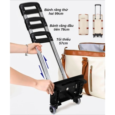 Túi Xách Da Du Lịch Công Tác Dung Lượng Lớn, Chống Nước, Nhẹ, Đựng Vest, Máy Bay – 351.820₫