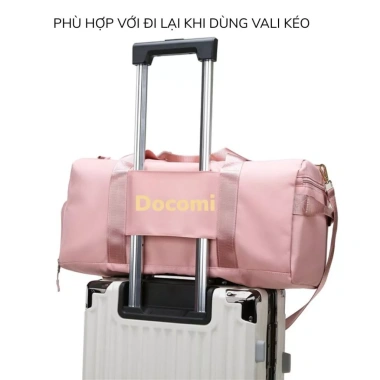 Túi Xách Đa Năng Cỡ Lớn Du Lịch và Gym, Ngăn Giày, Chống Nước, Cài Vali - Giá 82.000 3
