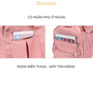 Túi Xách Đa Năng Cỡ Lớn Du Lịch và Gym, Ngăn Giày, Chống Nước, Cài Vali - Giá 82.000 7