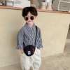 Túi xách đeo vai hình tròn nhỏ phong cách Hàn Quốc cho bé trai, ưu đãi 146k 3