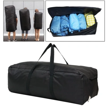 Túi xách đi bộ Oxford chống nước 55L‑150L, tay cầm gập, đa năng lều ba lô