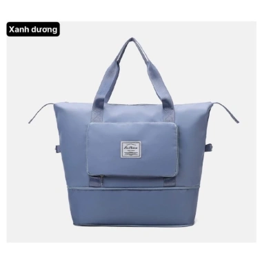 Túi Xách Du Lịch 2 Tầng Gấp Gọn, Đa Năng Nhiều Ngăn Rộng Rãi - Balo Dày Dặn Giá 21.900đ