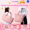Túi Xách Du Lịch Cỡ Lớn 2 Tầng Đa Năng Nhiều Ngăn Chống Thấm Có Cài - 35.999đ