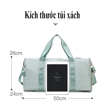 Túi xách du lịch cỡ lớn gấp gọn đa năng, có ngăn giày, cam kết hàng loại 1 2