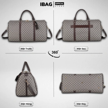 Túi xách du lịch da PU cao cấp, chống thấm nước, cỡ lớn - Giá chỉ 658.000₫