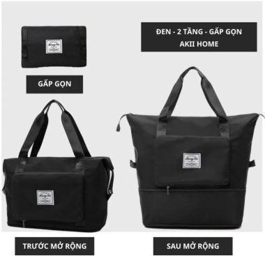 Túi Xách Du Lịch EVATRENDY Cỡ Lớn 2 Tầng Tiện Lợi Nam Nữ - Giá 99k Giảm Sốc 7