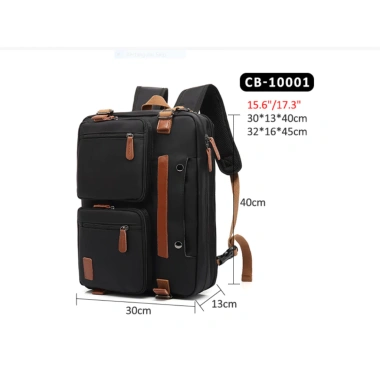 Túi xách du lịch kiêm balo dung tích lớn 15,6‑17,3 inch cao cấp, phong cách mới, giá ưu đãi 592.500₫