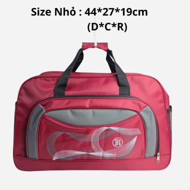 Túi Xách Du Lịch Lớn Chống Nước 65x40x30 Vải Dù Gai Đôi Lớp Siêu Bền Giá 115k