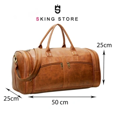 Túi xách du lịch nam nữ da PU SKING STORE - >10 kiện, phù hợp tập gym, giá 525k