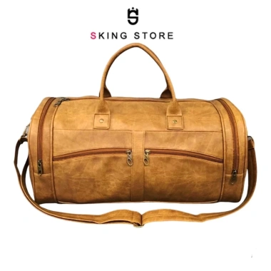 Túi xách du lịch nam nữ da PU SKING STORE - >10 kiện, phù hợp tập gym, giá 525k