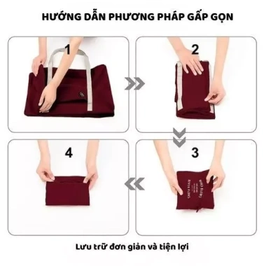 Túi Xách Du Lịch Thể Thao Cỡ Lớn Polyester Chống Thấm Nước, Giá 39.000₫ 6