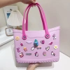 Túi xách nhựa EVA vuông đa năng du lịch - Jibits Charm Sticke, giảm còn 185.000₫ 2