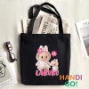 Túi xách nữ canvas tote có khóa kéo, ngăn phụ thời trang Handiro 35.000₫ 6
