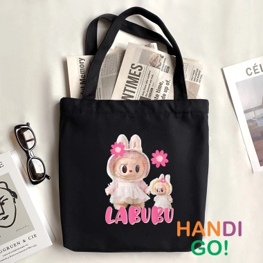 Túi xách nữ canvas tote có khóa kéo, ngăn phụ thời trang Handiro 35.000₫ 6