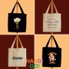 Túi xách nữ canvas tote có khóa kéo, ngăn phụ thời trang Handiro 35.000₫ 8