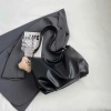 Túi xách nữ da PU trơn, đeo chéo vai, công sở, kèm gấu BABUMAP - 49.000₫ 3