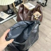 Túi xách nữ da PU trơn, đeo chéo vai, công sở, kèm gấu BABUMAP - 49.000₫ 4