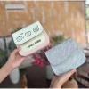 Túi xách nữ dáng bầu da nhung họa tiết mèo xinh yêu, ngăn phụ tiện, giá 47.000₫ 6