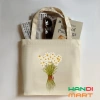 Túi xách nữ Hasu tote canvas khép zip - Đựng đồ cá nhân, giá chỉ 35.000₫ 5