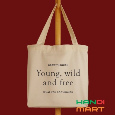 Túi xách nữ Hasu tote canvas khép zip - Đựng đồ cá nhân, giá chỉ 35.000₫ 10