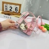 Túi xách nữ mini caro đeo chéo hình mèo dễ thương, nhẹ gọn, phù hợp đi dạo phố - Uyên Store DK085 5