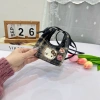 Túi xách nữ mini caro đeo chéo hình mèo dễ thương, nhẹ gọn, phù hợp đi dạo phố - Uyên Store DK085 8