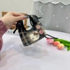 Túi xách nữ mini caro đeo chéo hình mèo dễ thương, nhẹ gọn, phù hợp đi dạo phố - Uyên Store DK085 9