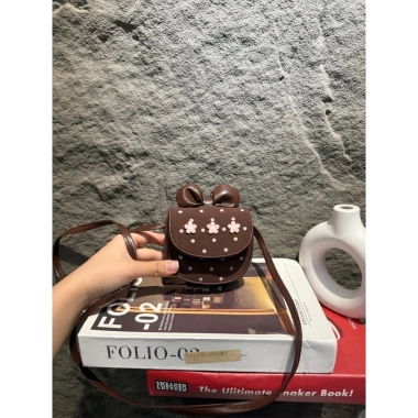 Túi xách nữ mini DK452 - Hoa chấm bi tiểu thư Hàn Quốc, cầm tay chỉ 59.000₫ 8