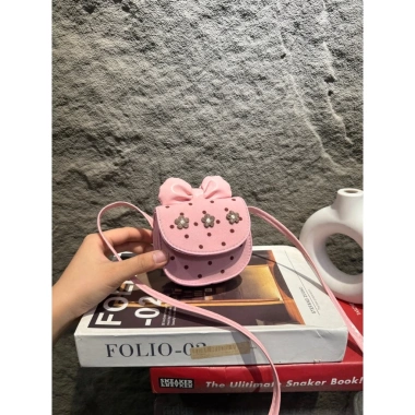 Túi xách nữ mini DK452 - Hoa chấm bi tiểu thư Hàn Quốc, cầm tay chỉ 59.000₫ 9