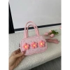 Túi xách nữ mini hoa len vintage Hàn Quốc, dáng hộp tiểu thư, giá 69.000₫ 4