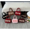 Túi xách nữ mini hoa len vintage Hàn Quốc, dáng hộp tiểu thư, giá 69.000₫ 5