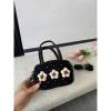 Túi xách nữ mini hoa len vintage Hàn Quốc, dáng hộp tiểu thư, giá 69.000₫ 9