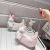 Túi xách nữ mini kẹp nách họa tiết dễ thương - tặng charm thú bông xinh - Giá chỉ 69.900₫ HT387 8