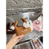 Túi Xách Nữ Size 14 Chất Cải Xù Đính Thỏ Xinh - Đựng Cá Nhân, Đi Tết, Tiệc, Giá 69.300 VND 5