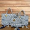 Túi xách nữ tote du lịch hoạ tiết, size 26-41cm, vải dày dặn thời trang sang chảnh, tặng khăn lụa, giá 99.000₫ 10